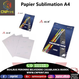 Papier Sublimation A4