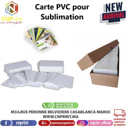 Carte PVC Pour Sublimation